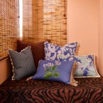 Bonnie and Neil | Cushion 60x40cm | Marigold Blue